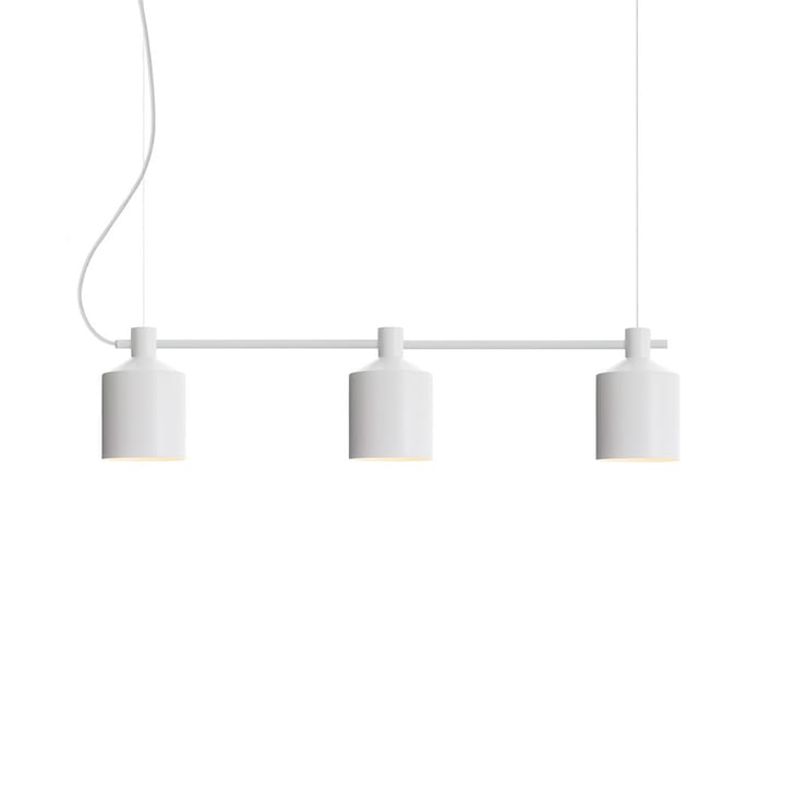 Silo Trio pendant lamp, White Zero Interiör