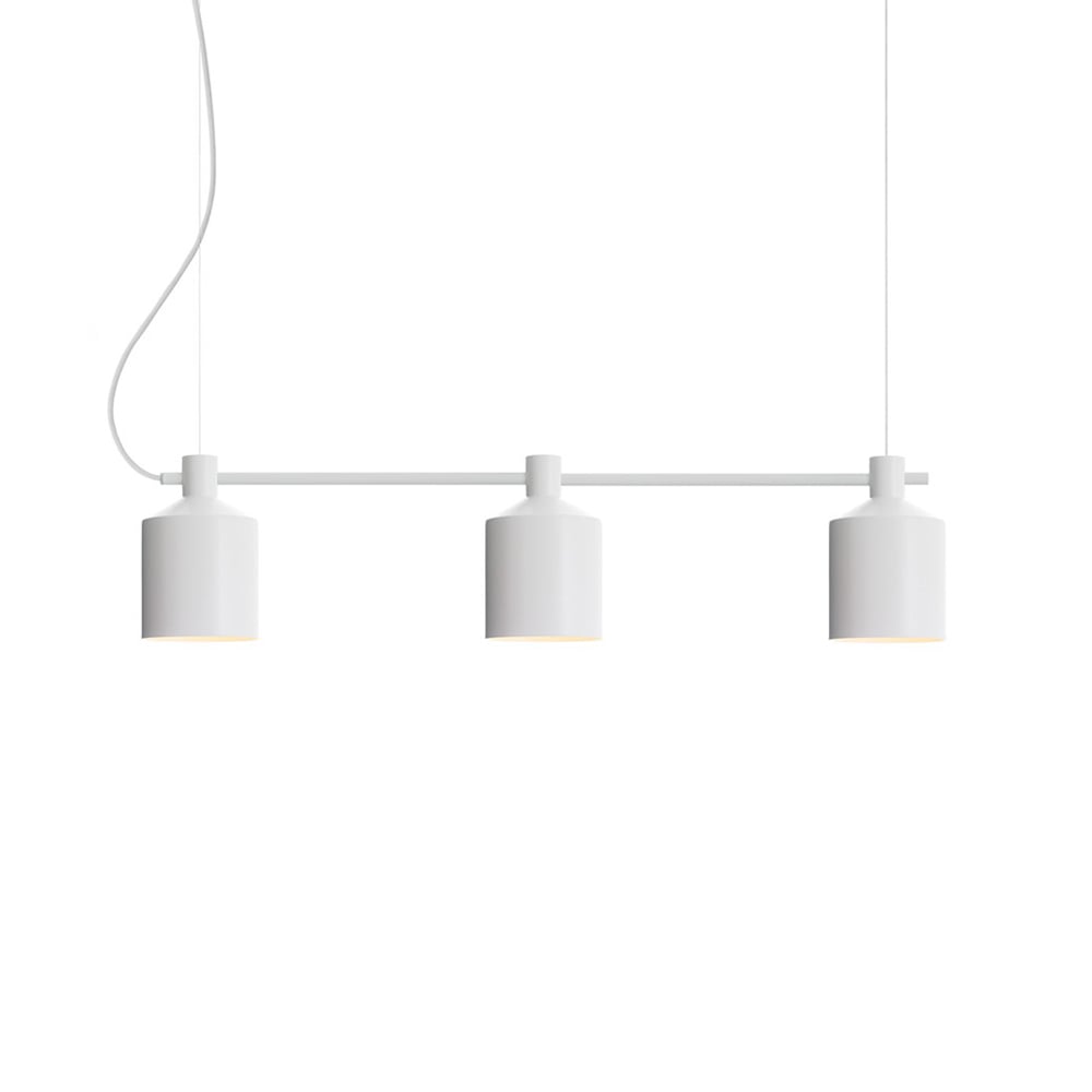 Zero Interiör Silo Trio pendant lamp White