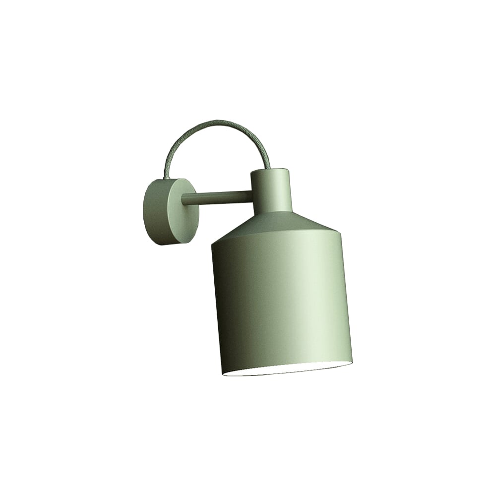 Zero Interiör Silo wall lamp Green